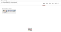 Desktop Screenshot of andrewdaily.com